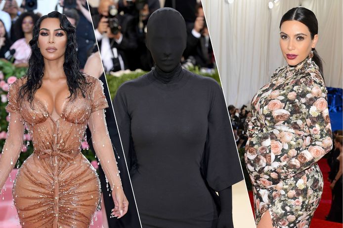 North shows off some other outfits Kim wore to previous Met Galas