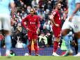Virgil van Dijk beleefde een vervelende middag met Liverpool.