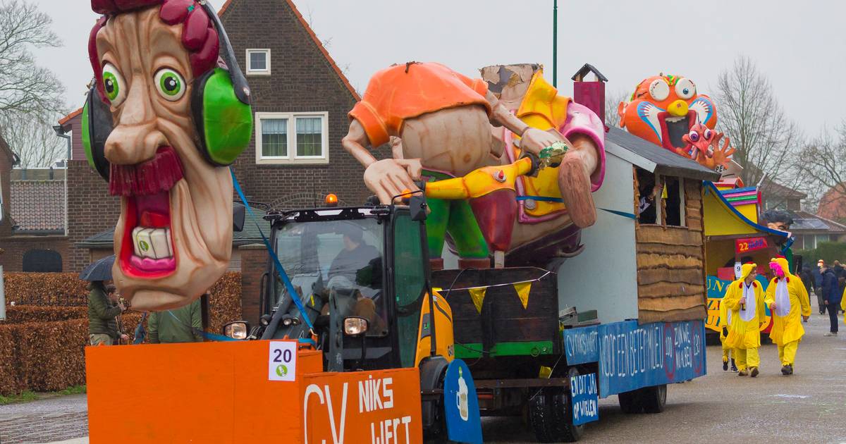 Halve kop is geen halve maatregel bij optocht in Herpt