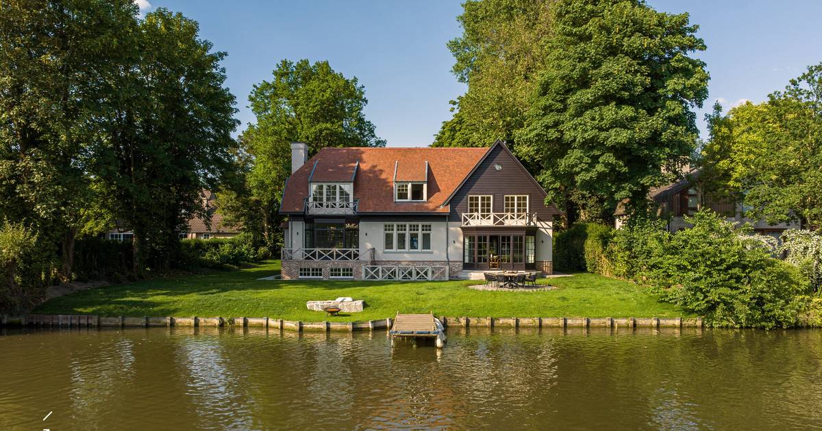 Engelse cottage aan de boorden van de Leie: deze villa combineert een ...