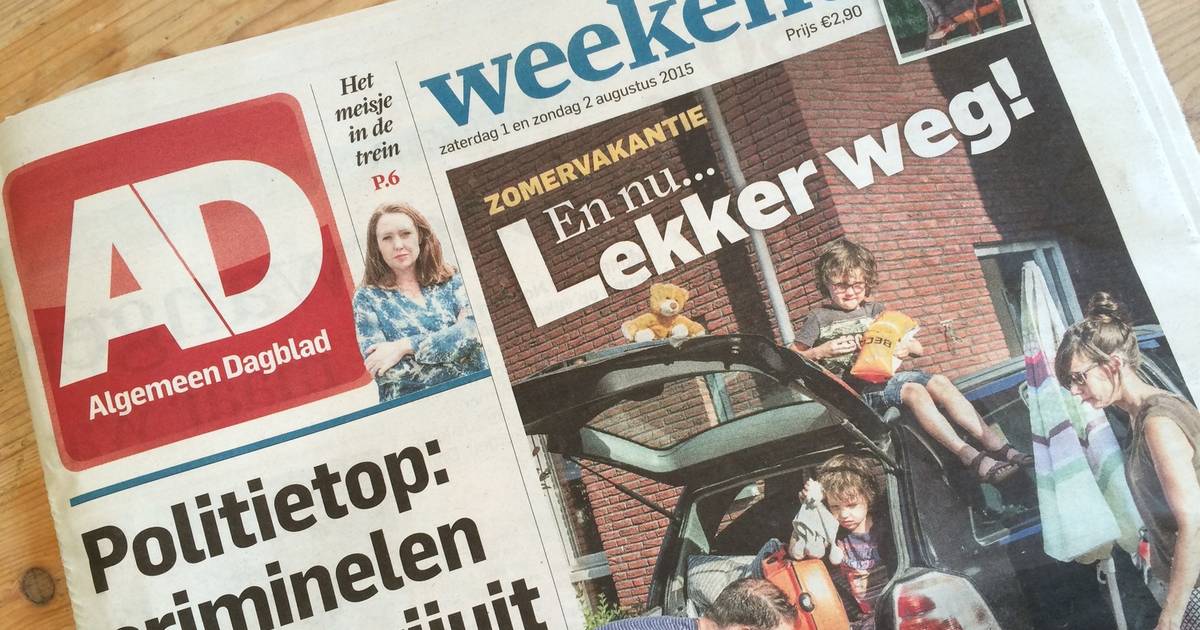 Krant verschijnt niet overal, wel gratis digitaal te lezen Economie AD.nl