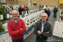 Henk Grievink (links) en Gradus Averesch, betrokken bij het houden en fokken van kleindieren. Foto Christian van der Meij