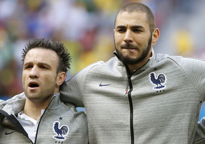 Mathieu Valbuena et Karim Benzema (archives)