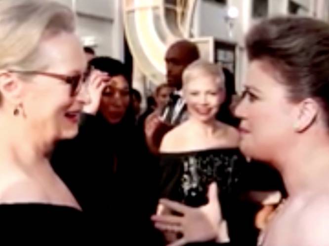 Kelly Clarkson kan het nog altijd niet geloven: "Een zoen van Meryl Streep"