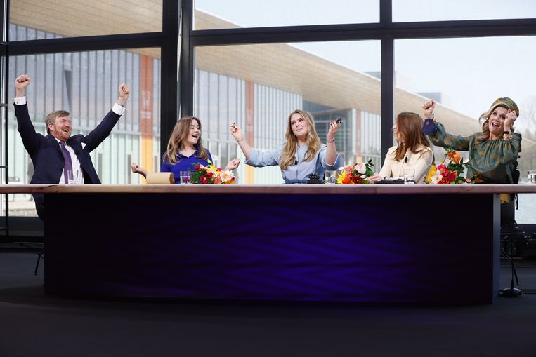 Winst voor 'Team Oranje'.  Beeld Brunopress