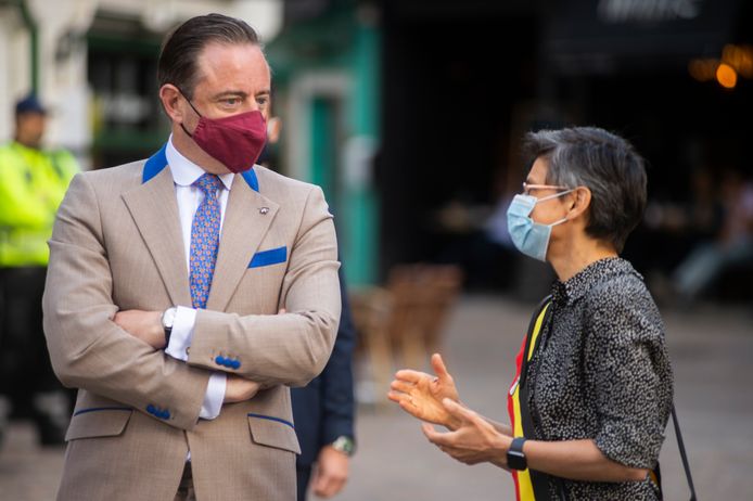 Bart De Wever, bourgmestre d'Anvers.