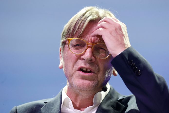 Guy Verhofstadt, ALDE-fractieleider in het Europees Parlement.