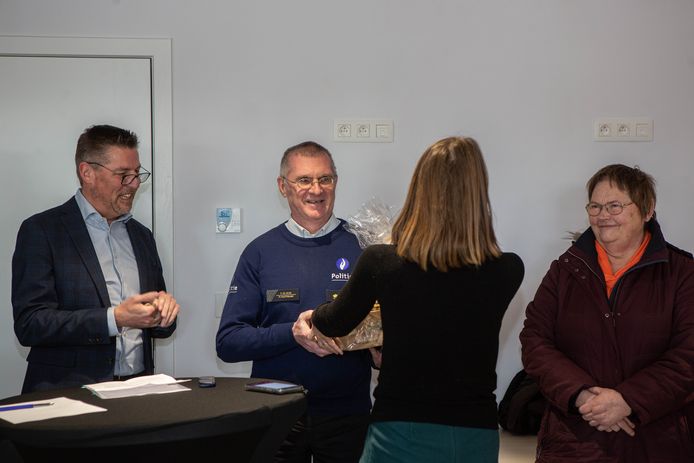 Eerste commissaris Philippe De Gelas werd bedankt.