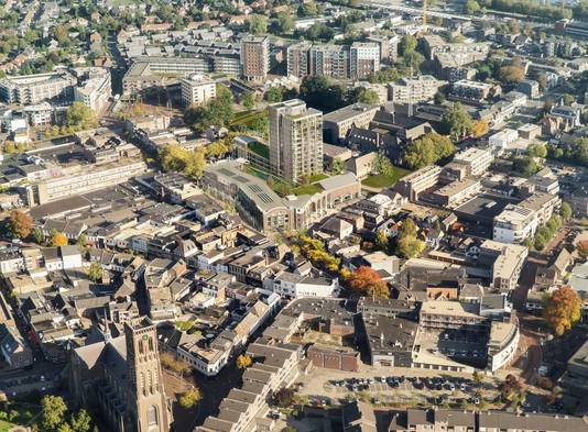 Een impressie van het nieuwbouwplan Walkwartier in hartje Oss