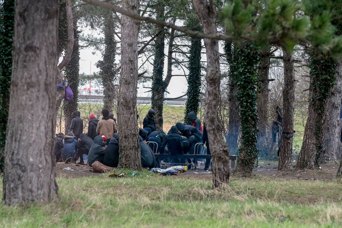 Vluchtelingen in Noord-Frankrijk hopen op een beter leven in het Verenigd Koninkrijk.