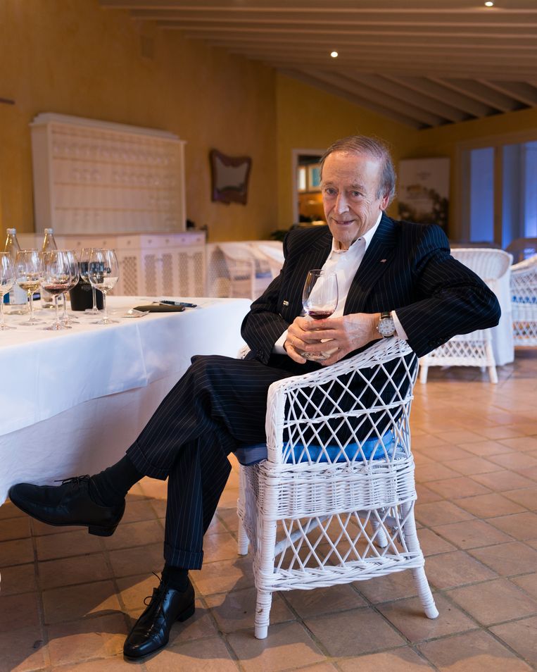 Pater familias Miguel Torres, van het grootste wijnhuis in Spanje. Beeld Eva Faché