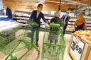 Tijdens de opening van de Jumbo in Goor in 2021, het meest duurzame pand van de Benelux.
