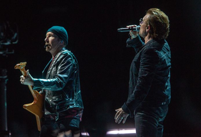 Bono en The Edge.