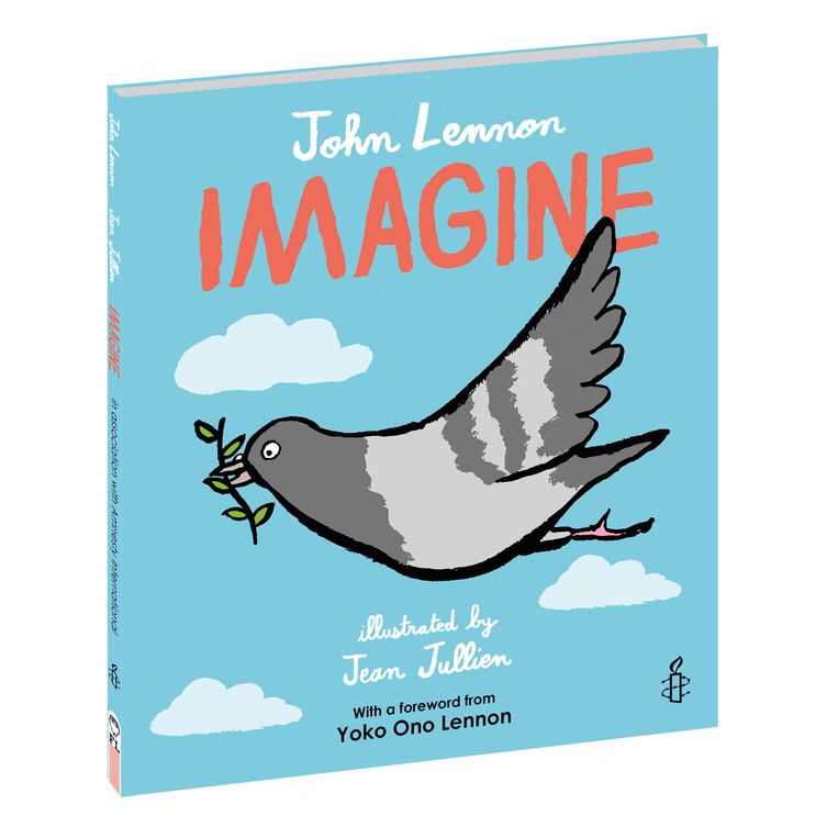 Jean Julien & John Lennon, 'Imagine' Beeld rv