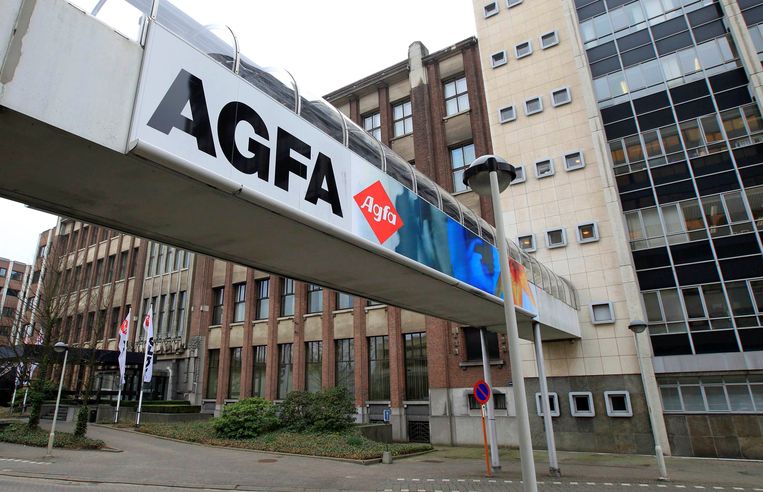 Het hoofdkwartier van Agfa in Mortsel. Beeld REUTERS