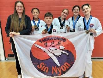 Taekwondoclub Sin Nyon Oudenaarde behaalt 8 medailles