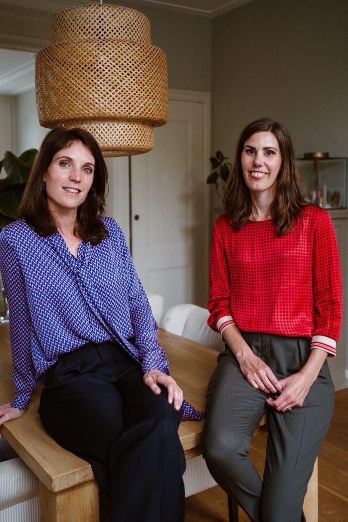 Lieke van Schouwenburg (r.) en Suzanne Vermet-Reijgersberg.