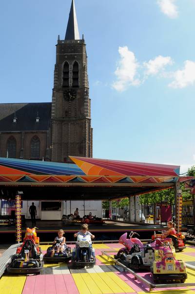 Weer valt kermis Oud Gastel in het water