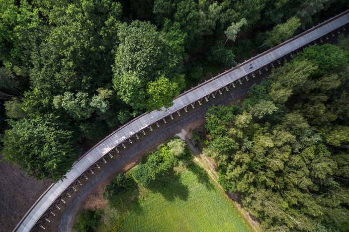 300 meter lange fietsbrug nieuwe toeristische troef van ...