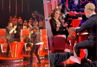 Achter de schermen bij ‘The Voice’: Koen Wauters springt het podium op en Natalia haar benen krijgen een opfrisbeurt