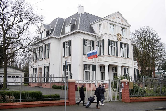 Illustratiefoto: Russische ambassade in Amsterdam