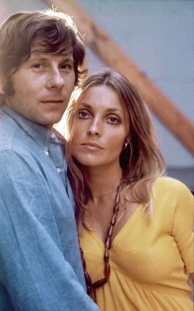 Roman Polanski met zijn toenmalige vrouw Sharon Tate. Beeld afp