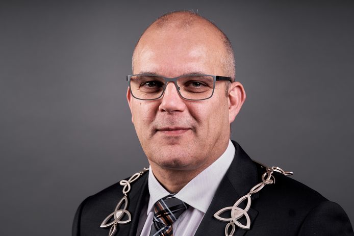 Burgemeester Egbert Lichtenberg (CDA) van de gemeente Altena.