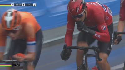 LIVE. Belgians struggle in chaotic and rain-soaked junior race, Dane Philipsen very eager