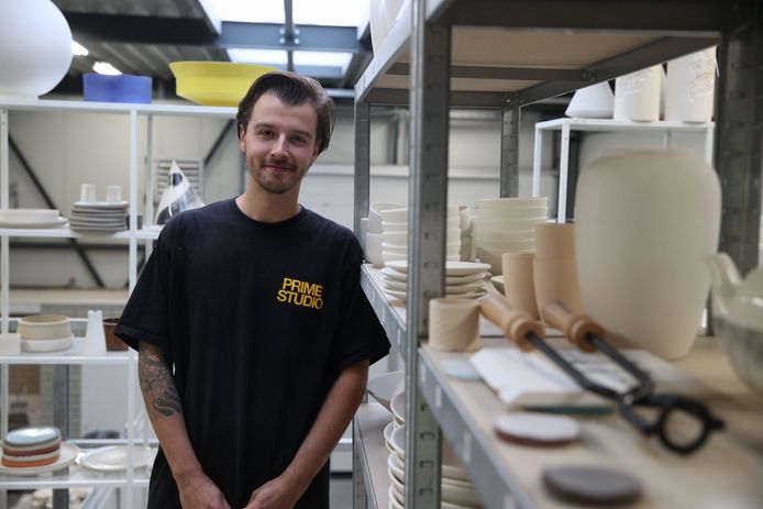 Roy Merkx uit Helmond maakt servies voor toprestaurants.