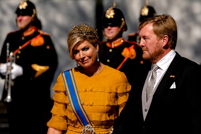 Willem-Alexander en koningin Máxima