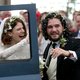 "Game of thrones"- sterren Kit Harington en Rose Leslie zijn getrouwd in Schotland
