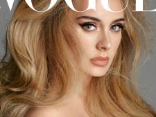 Adele straalt in sexy jurk op historische Vogue-cover