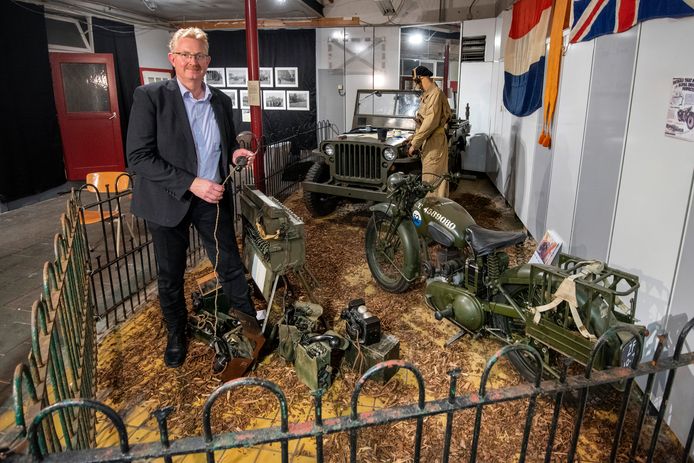 Jean Kreunen bij de opening van het museum in september.