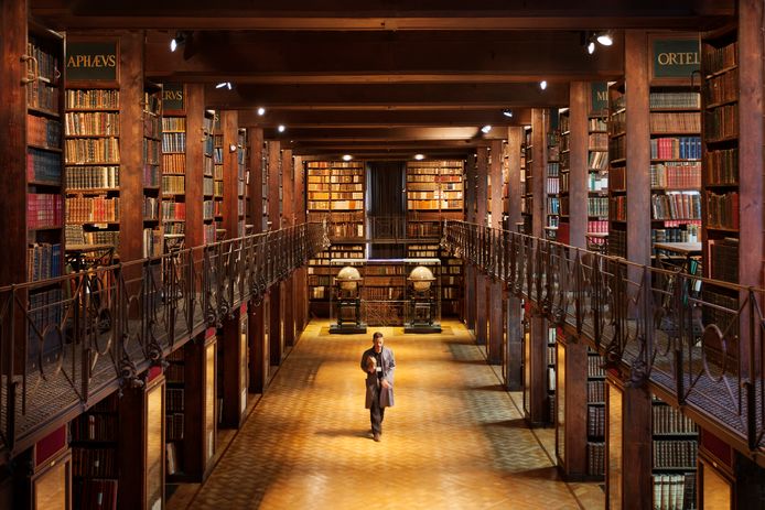 De Nottebohmzaal in de Erfgoedbibliotheek Hendrik Conscience.