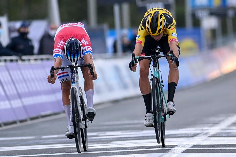 Wout van Aert: 'Moet ik trager rijden omdat collega's ...