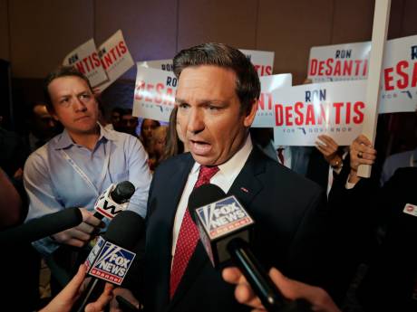 In de race voor Amerikaanse president 2024: dit is de conservatieve Ron DeSantis