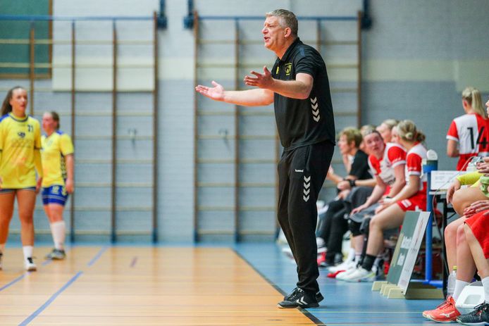 Trainer coach Herman Keppels (Borhave)