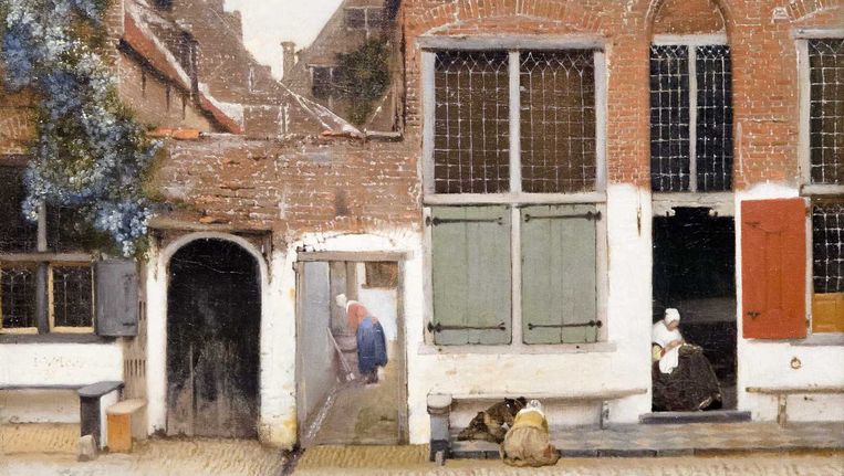 Delft is één langgerekt straatje van Vermeer | De Volkskrant