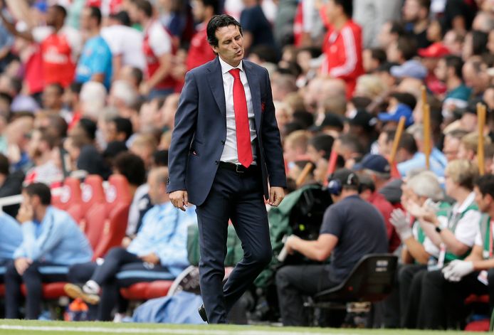 Unai Emery, de nieuwe trainer van Arsenal.
