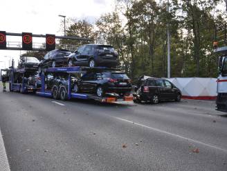 Vrachtwagen rijdt in op file E40 Drongen, automobilist (66) overlijdt