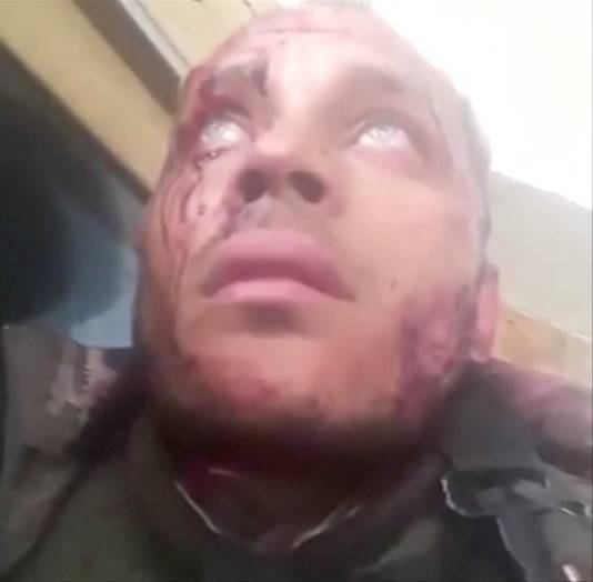 Oscar Pérez in een video die hij plaatste op social media.