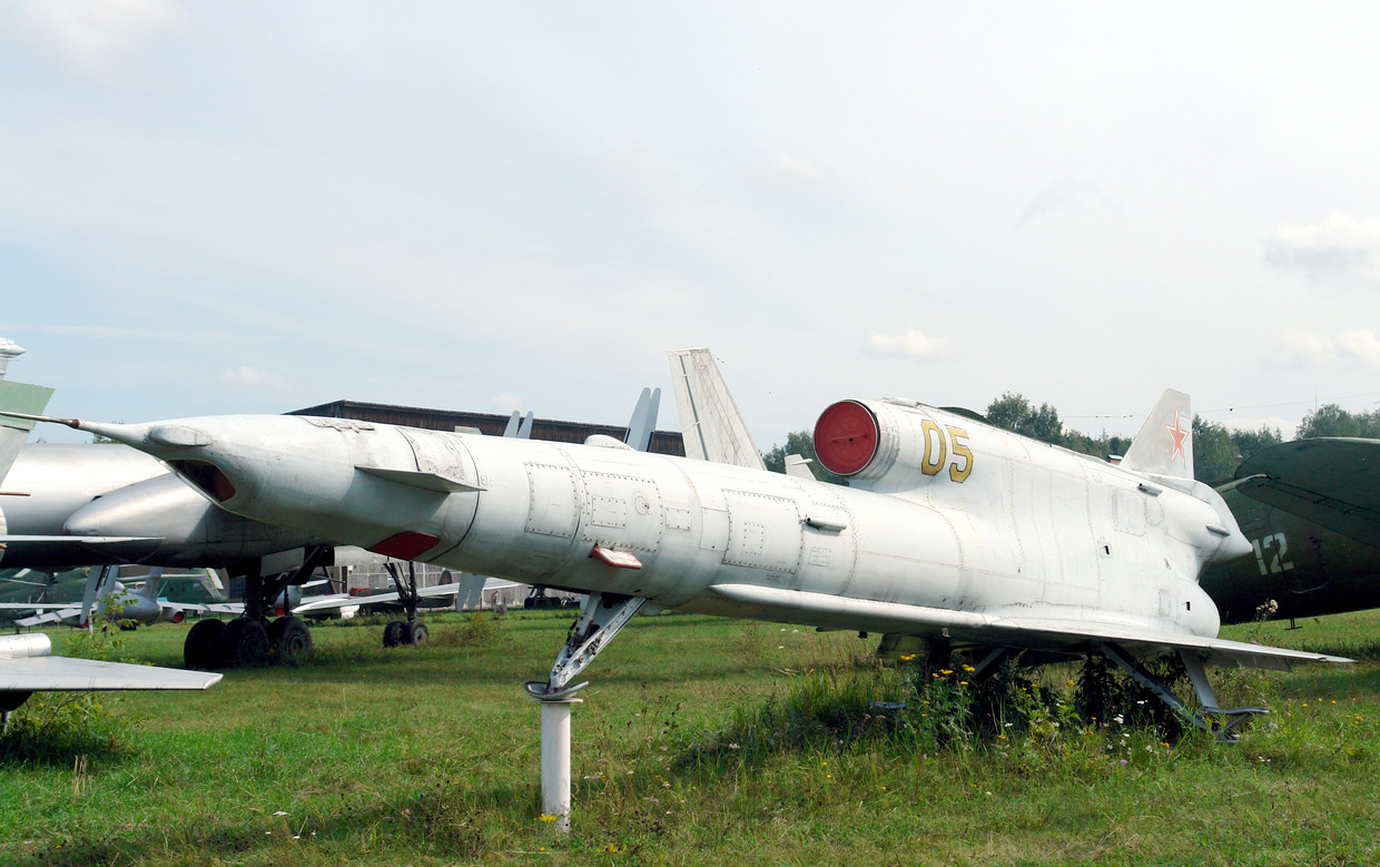 Een Tu-141 in een luchtvaartmuseum nabij Moskou. Beeld Creative Commons 3.0, Bernhard Gröhl