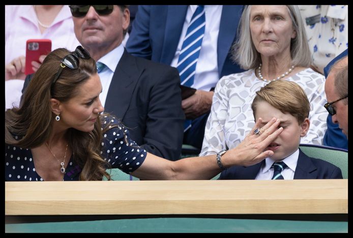 Il principe Giorgio in costume a Wimbledon.