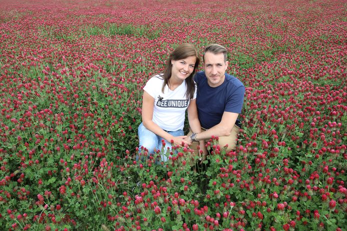 Andy Peelman en zijn vrouw Tine.