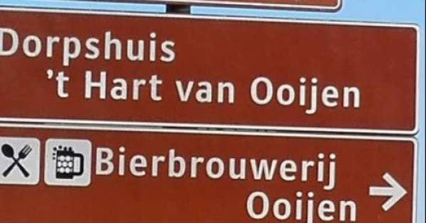 Oss blundert met bordjes: is Oijen nou met één of twee o's? - BD.nl