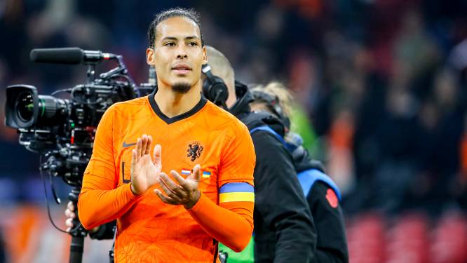 Virgil van Dijk na gelijkspel tegen Duitsland: ‘Nuttige wedstrijd, het laatste halfuur was goed’