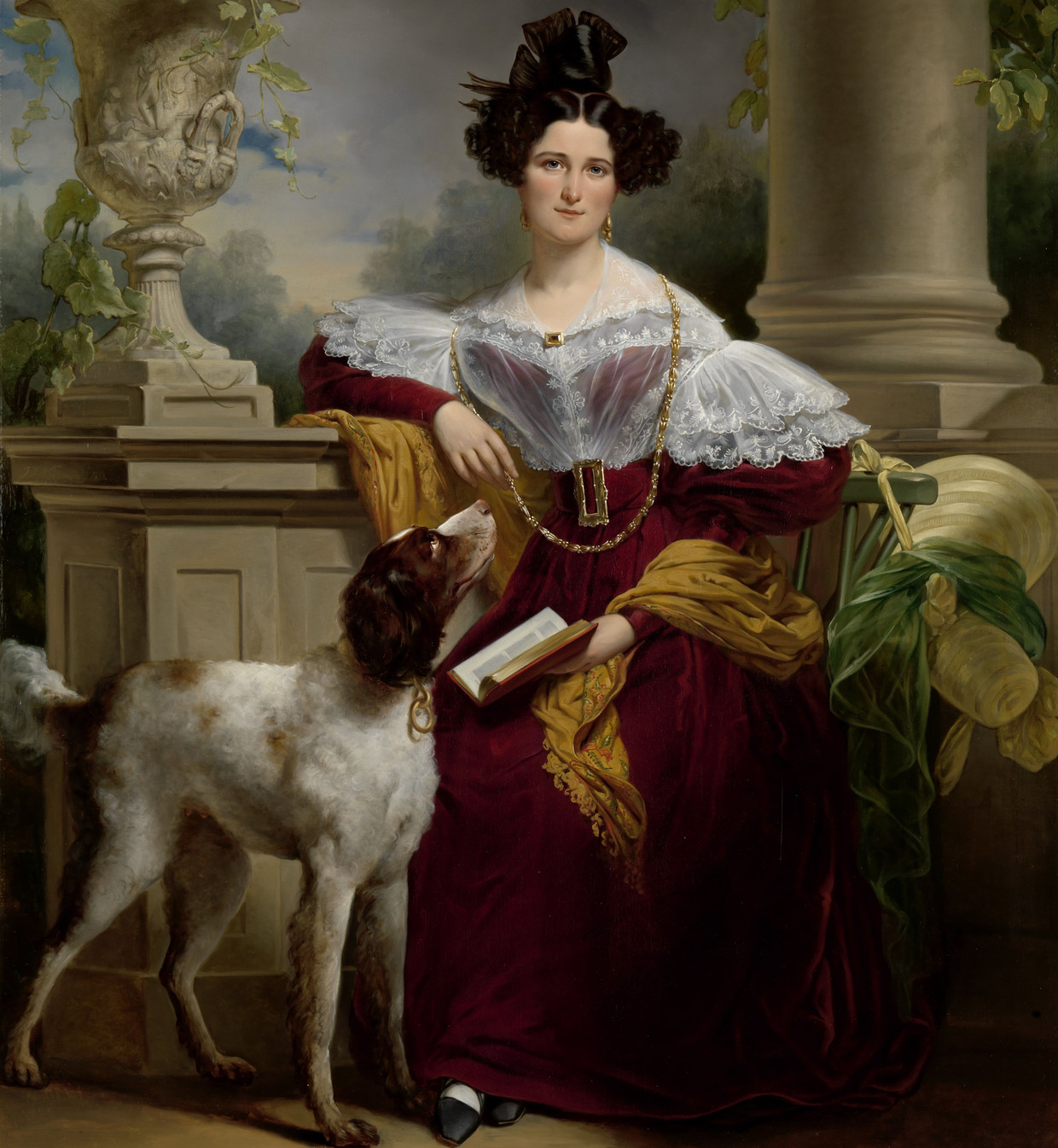 Portret van Alida Christina Assink door Jan Adam Kruseman.