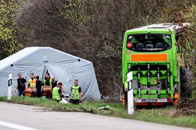 Chauffeurs FlixBus zouden vlak voor dodelijk ongeval in Duitsland hevige discussie hebben gevoerd