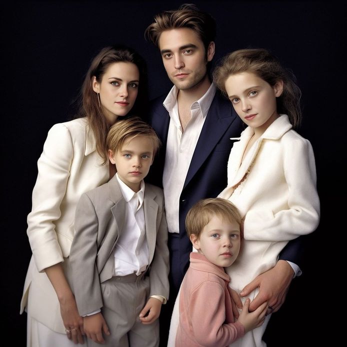Kristen Steward, Robert Pattinson e i loro ipotetici figli di intelligenza artificiale