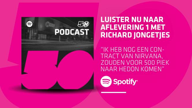 Poppodium Hedon in Zwolle lanceert podcast over vijftigjarig bestaan: ‘Nirvana zou voor 500 piek komen’
